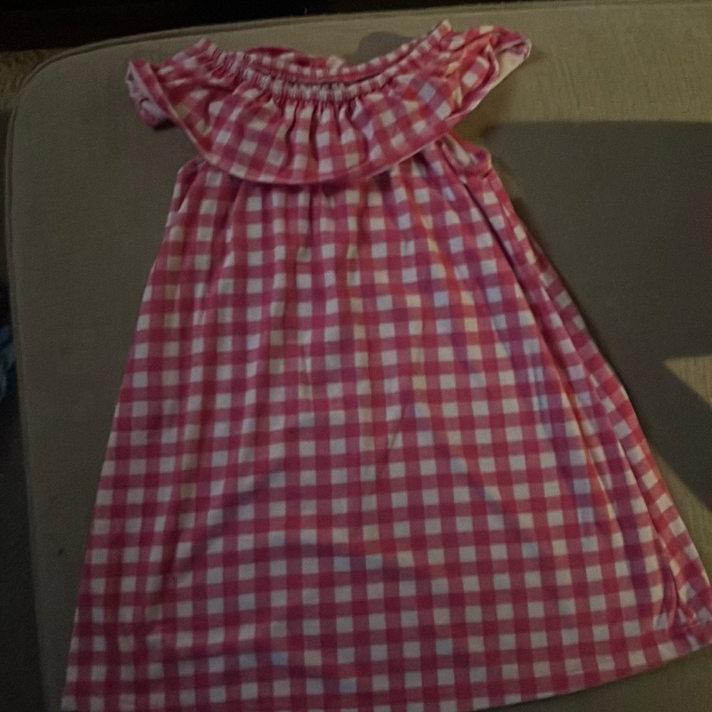 Wonder nation summer pink and white dress